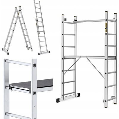 Drabest Multifunkční lešení 2x7 PRO D607-PRO-XG