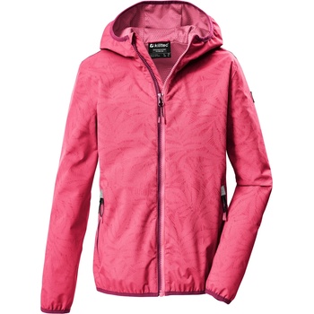 killtec Детско водоустойчиво яке killtec Kid's Kos 156 Waterproof jacket - Dunkelpink - размер 116 (EU) (703-6846-0111)