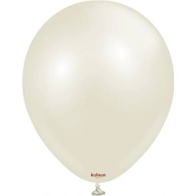 Kalisan Balloons Balonky světlá slonovinová kost, Aura Ivory White 30 cm 12"