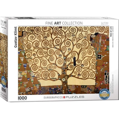 Eurographics Drzewo życia Klimt Edvard 1000 dielov