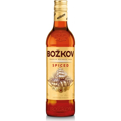 Božkov Spiced 30% 0,5 l (holá láhev)