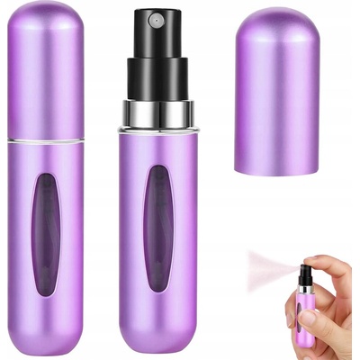 Verk Group Cestovné rozprašovače čierne červené fialové zlaté 5 ml