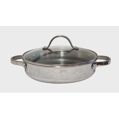 Tescoma Panvica hlboká SteelCRAFT s pokrievkou 2 úchyty 24 cm