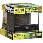 EXO TERRA NATURAL TERRARIUM NANO WIDE / ADVANCED REPTILE HABITAT 20 x 20 x 20 cm - терариум - ГЕРМАНИЯ - PT2599