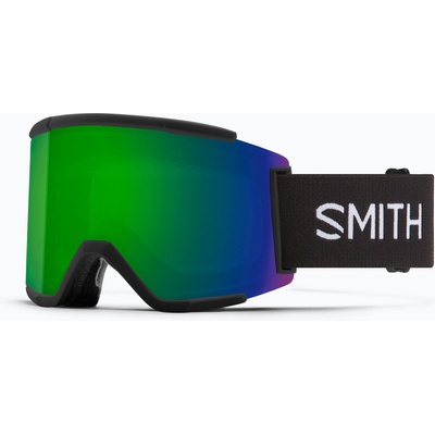 Скиорски очила Smith Squad XL black/chrp sun green mirror/chrp storm rose flash