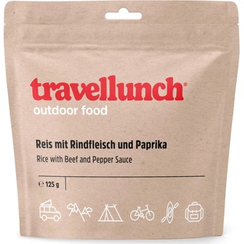 Travellunch Пикантно телешко с ориз и зеленчуци 125 г