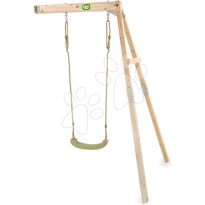 Exit Hojdačka z cyprusového dreva Silvi Swing Toys s upevnením do steny a sedadlo s nastaviteľnou výškou ET51503000