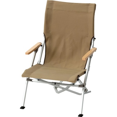 Snow Peak Къмпинг стол Snow peak Low Beach Chair Camping chair - Khaki - размер One Size (580-1435-0211)