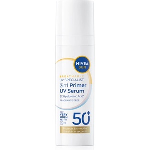 Nivea SUN Daily UV Serum основа 2 в 1 SPF 50+ 30ml