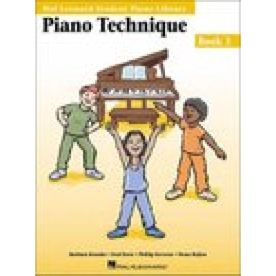 PIANO TECHNIQUE BOOK 3 učebnica hry na klavír