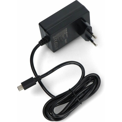 Napájecí zdroj Qoltec Super Quick PD - USB C 27W 5,1V/5A pro Raspberry Pi 5 - černý – Zboží Živě