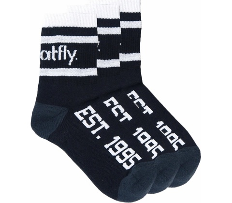 Meatfly Basic Long 3 Pack A Black