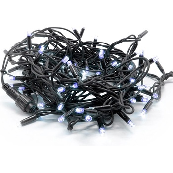 ACA Lighting LED vianočné svetelná reťaz 1,5x10m studená biela IP44 100 LED