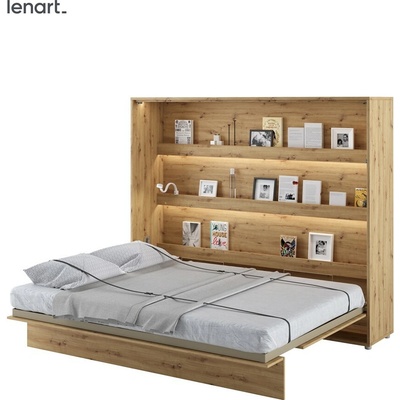 Dig-net náb ytok Lenart Bed Concept BC-14 Sklápacia dub artisan