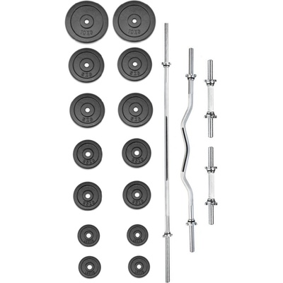 Trinfit činkový set kovový PREMIUM 80 kg – Zboží Dáma