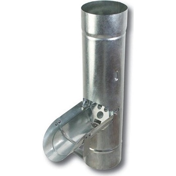 Gutta chrlič FnZn stříbrná 80 mm