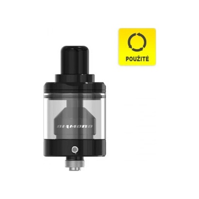 Damn Vape Diamond MTL RTA clearomizér Černá 2ml – Zboží Mobilmania