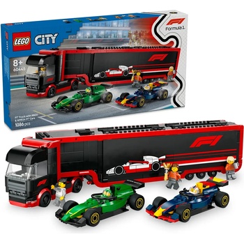 LEGO® City - F1 Truck with RB20 & AMR24 F1 Cars (60445)