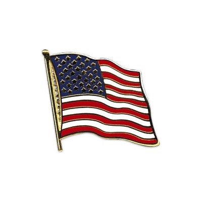 Odznak vlajka USA