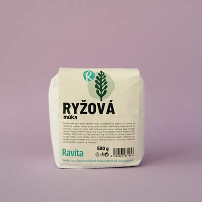 Ravita Ryžová múka 0,5 kg