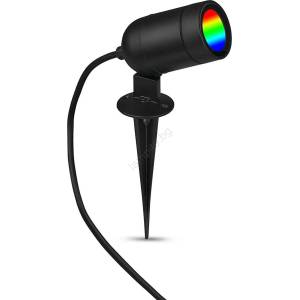 Briloner Briloner-LED RGBW Димируемо външно осветително тяло LED/4, 4W/230V 2700/4000/6500K IP44 Wi-Fi Tuya+ дистанционно управление (BL2366)