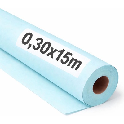 OFITURIA Kraft Paper Blue Pastel - Roll 0.30 × 15 m - 6 Rolls - Wrapping Paper and Packaging Paper - Craft Paper for DIY, Decoration and Sewing Patterns - Tear-Resistant and Easy to Cut - COM620-parent2