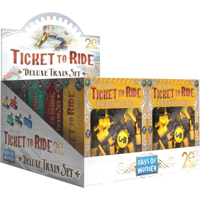 Asmodee Ticket to Ride: 20th Anniversary Deluxe Train Set – Zboží Živě