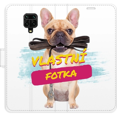 Pouzdro iSaprio Flip s vlastním motivem a kapsičkami na karty Xiaomi Redmi Note 9 Pro / Note 9S