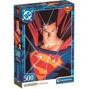 Clementoni Puzzle 500 Compact DC Superman
