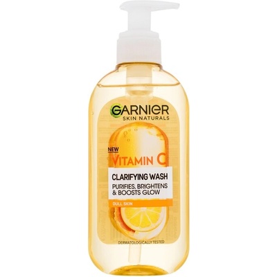 Skin Naturals Vitamin C Clarifying Wash от Garnier за Жени Почистващ гел 200мл