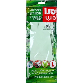 Sano Домакински ръкавици с алое вера Sano - Sushi, размер L (7290010883356)