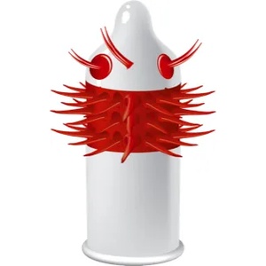 EGZO Ugly Coyote Stimulating Condom 1 pc