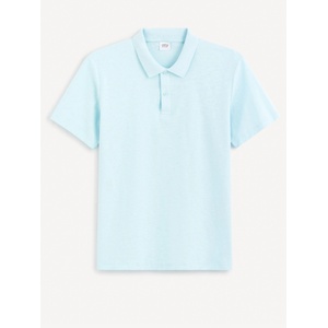 Celio Тюркоазена мъжка основна поло тениска Celio Feflame Celio | Sin | МЪЖЕ | S
