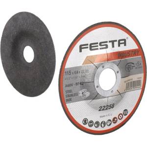 FESTA Диск за рязане INDUSTRY за метал 115x0.8x22.2 мм 22258.01 (22258.01)