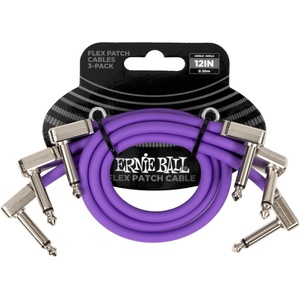 Ernie Ball Flex 3 Pack 30, 48 cm Ъглов - Ъглов Пач кабел (P378846)