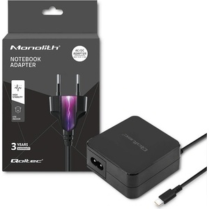 Qoltec 51027 зарядно USB-C PD 65W 5-20.3V 2-3.25A (51027)