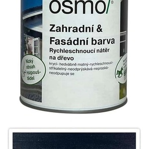 Osmo Garden Colour 7716 Anthracite Grey - Бързосъхнещ финиш на водна основа 2.5л (4315)