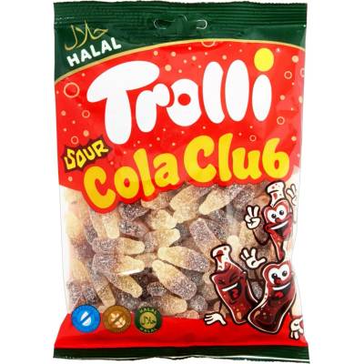 Trolli kyselé cola lahvičky 250 g