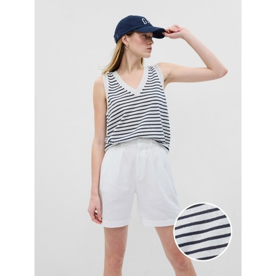 GAP Ленена раирана жилетка GAP GAP | Sin | ЖЕНИ | XS