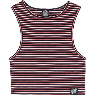 SANTA CRUZ tielko Opus Dot Label Tank Black Stripe