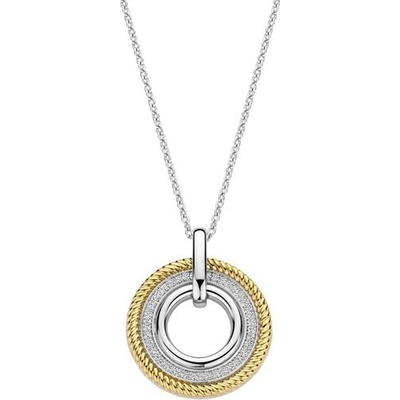 Ti Sento Přívěsek se zlacením s řetízkem 6833ZY