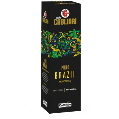 Caffé Cagliari Brasile капсули 10бр за Tchibo Cafissimo и Caffitaly