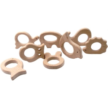 Smart Baby Дървена гризалка Smart baby - Асортимент (ACT01)