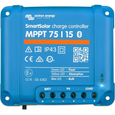 Victron Energy solárny regulátor MPPT SmartSolar 75 / 15 SCC075015060R
