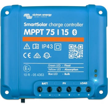 Victron Energy solárny regulátor MPPT SmartSolar 75 / 15 SCC075015060R