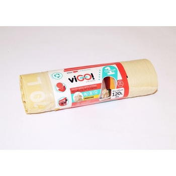 Vigo pytle zatahovací LDPE 120 l 38µm 8ks s vůní vanilky
