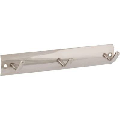Walteco 8072 3 háčky 14 x 2,5 cm chrom