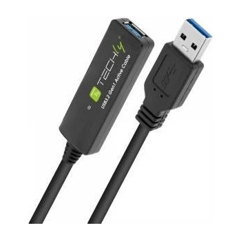 Techly Usb Cable 10 M Usb 3.2 Gen 1 (3.1 Gen 1) Usb A Black