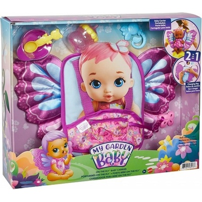 Mattel My Garden Baby krmení a přebalování růžová