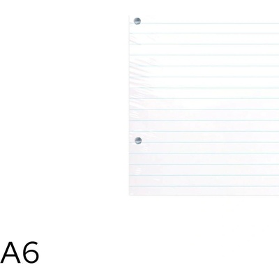 NOTES Bohemia Náplň do kroužkových bloků A6 linka